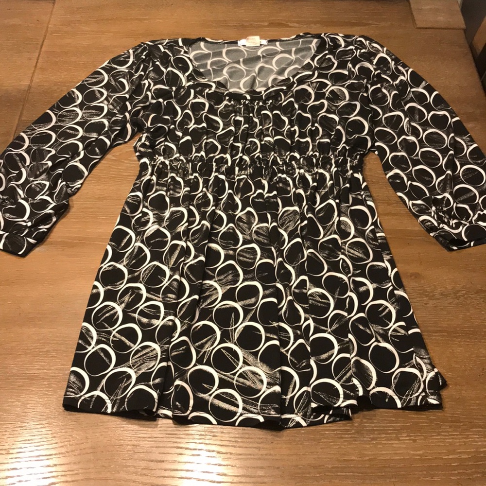 Dress Barn long babydoll style shirt